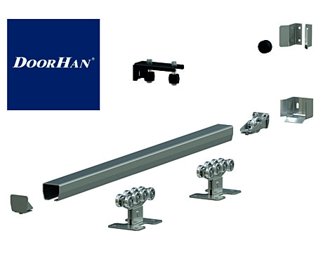 Комплект для откатных ворот DoorHan до 400 кг. с балкой 71х60х3,5 мм., 6 метров